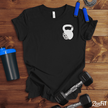 Floral Kettlebell T-Shirt