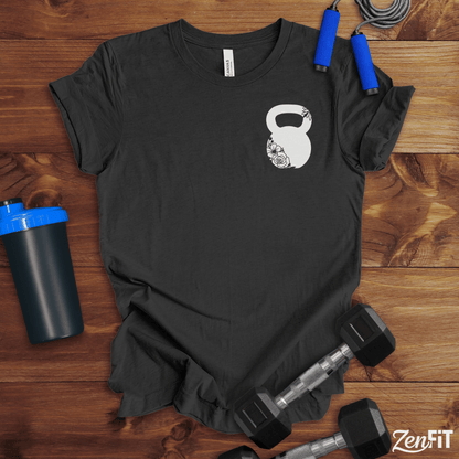 Floral Kettlebell T-Shirt