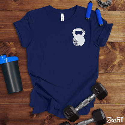 Floral Kettlebell T-Shirt