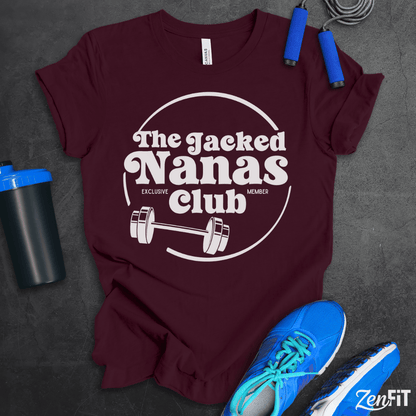 Jacked Nana's Club T-Shirt