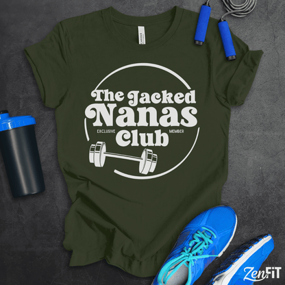 Jacked Nana's Club T-Shirt