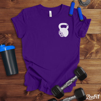 Floral Kettlebell T-Shirt