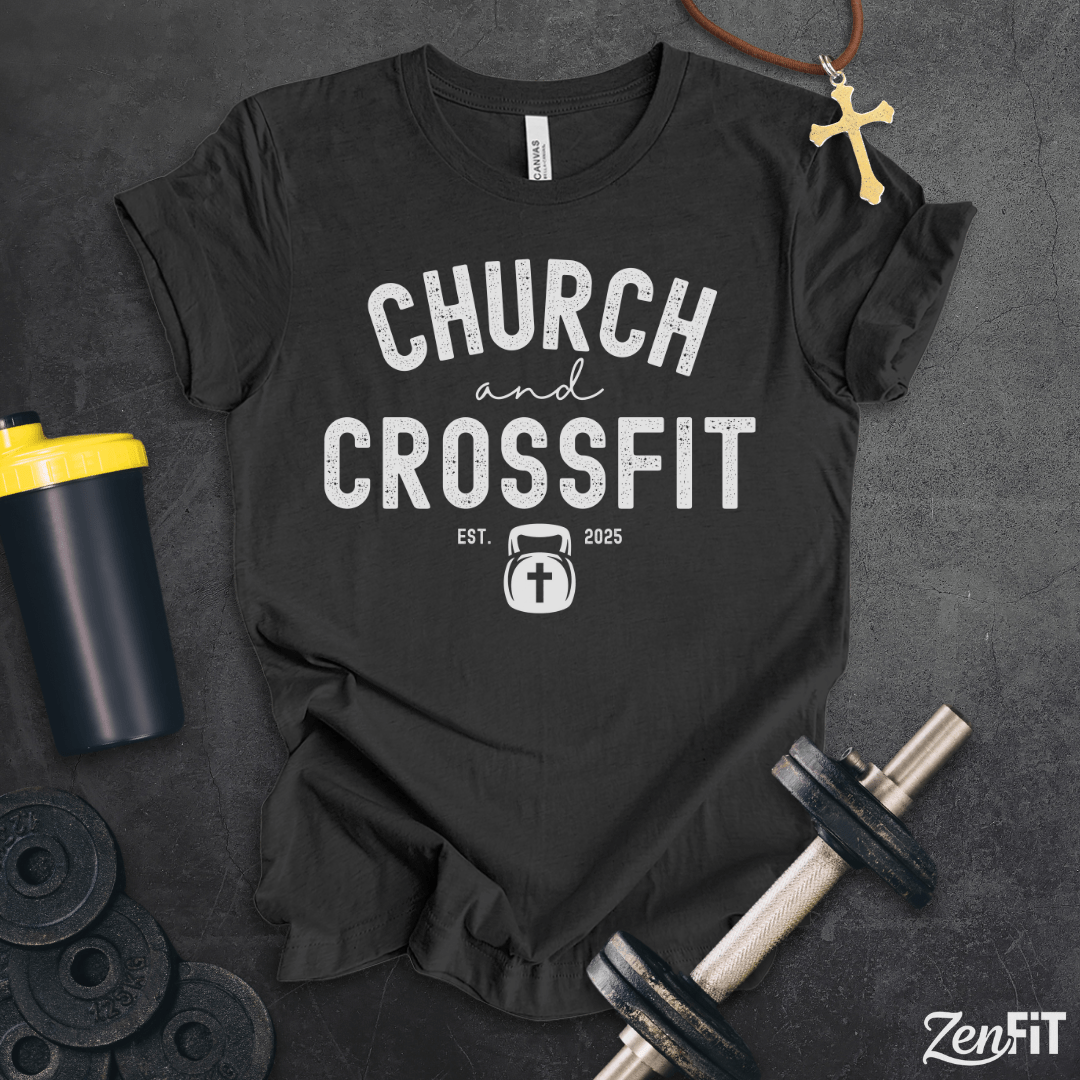 Church and Crossfit T-Shirt