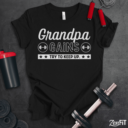 Grandpa Gains T-Shirt