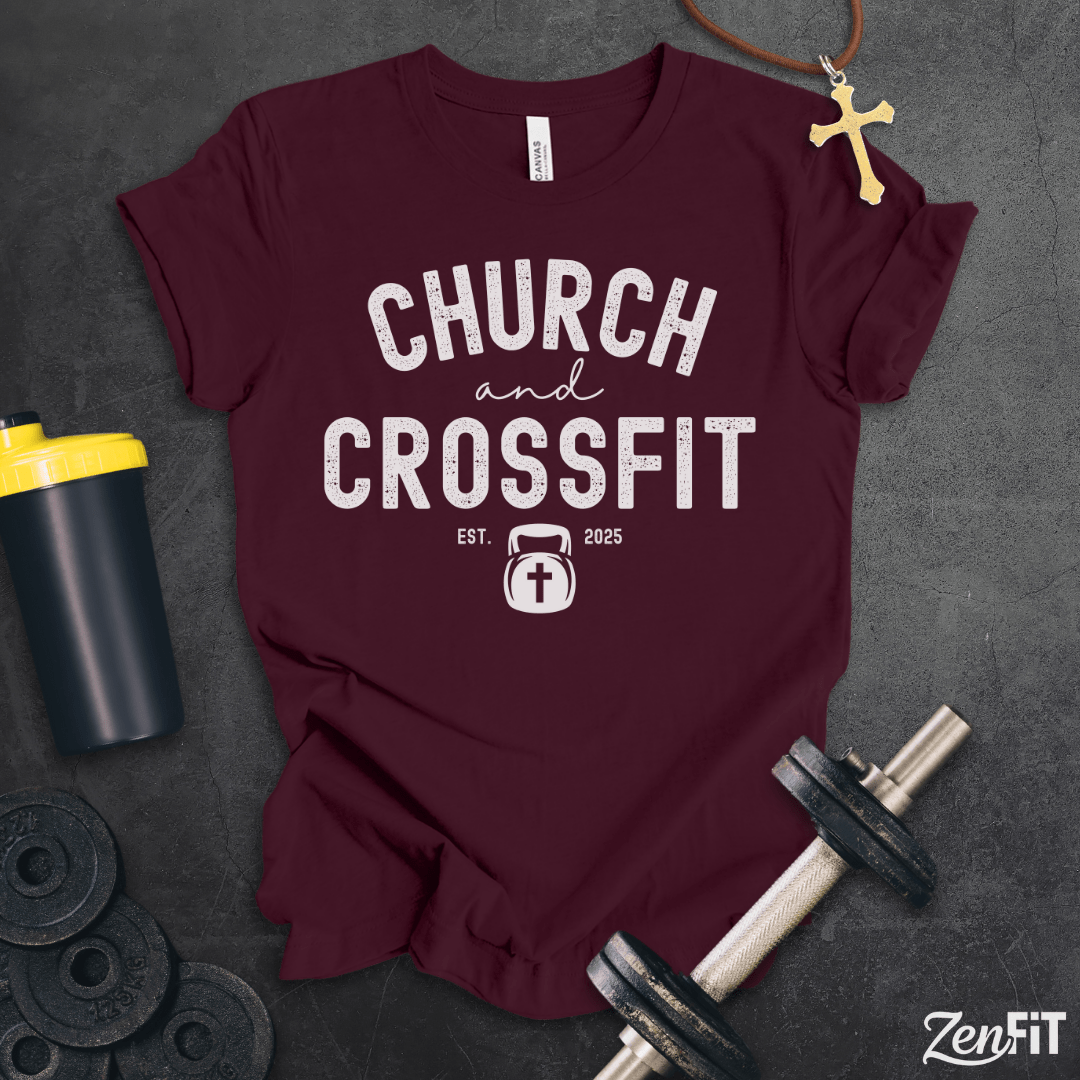 Church and Crossfit T-Shirt