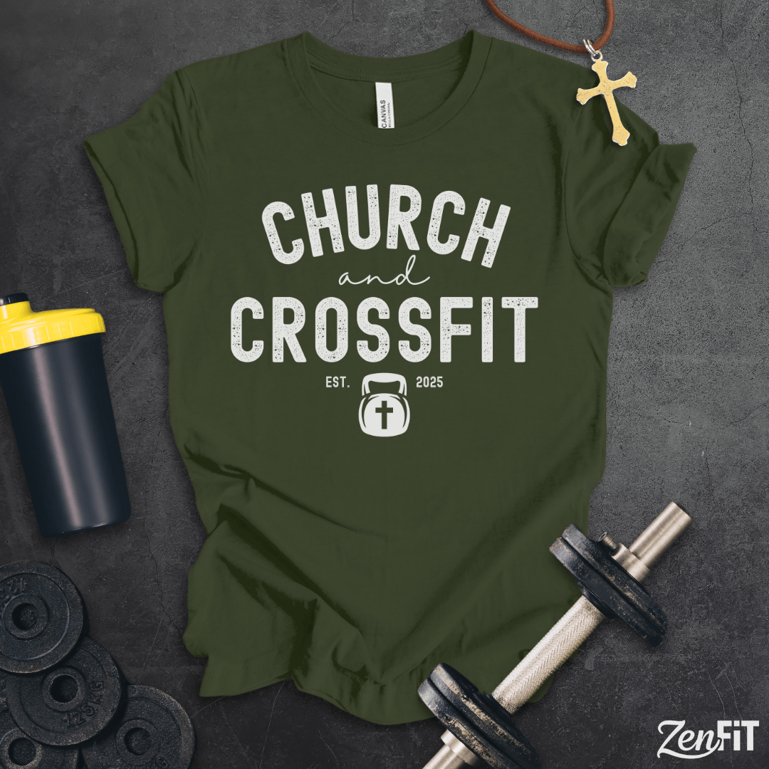 Church and Crossfit T-Shirt
