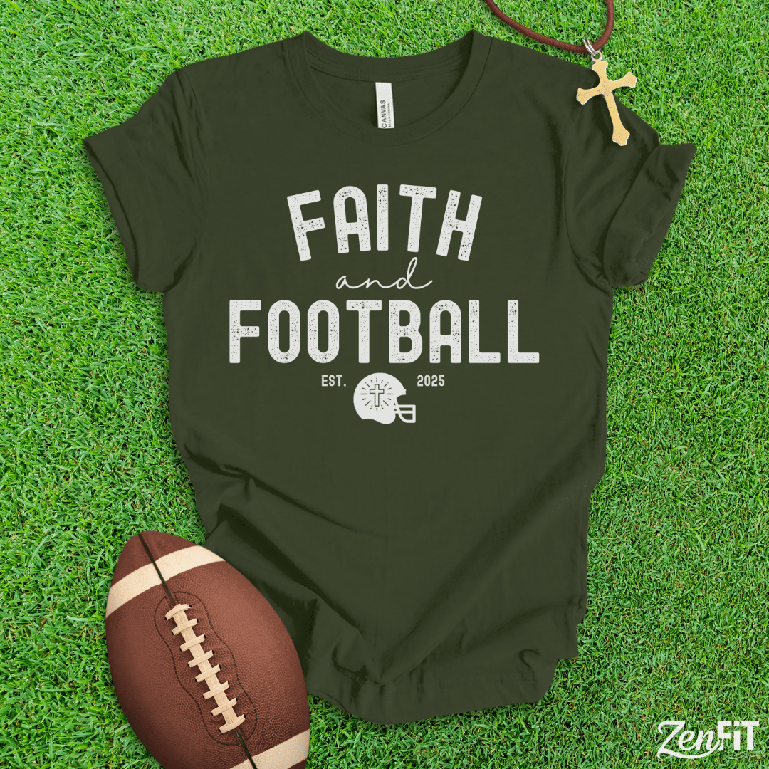 Faith and Football T-Shirt