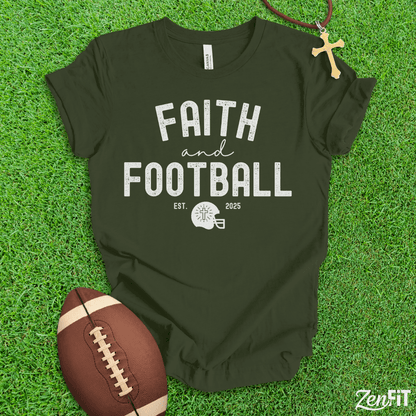 Faith and Football T-Shirt