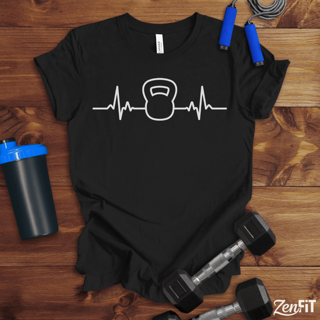 Kettlebell Heartbeat T-Shirt