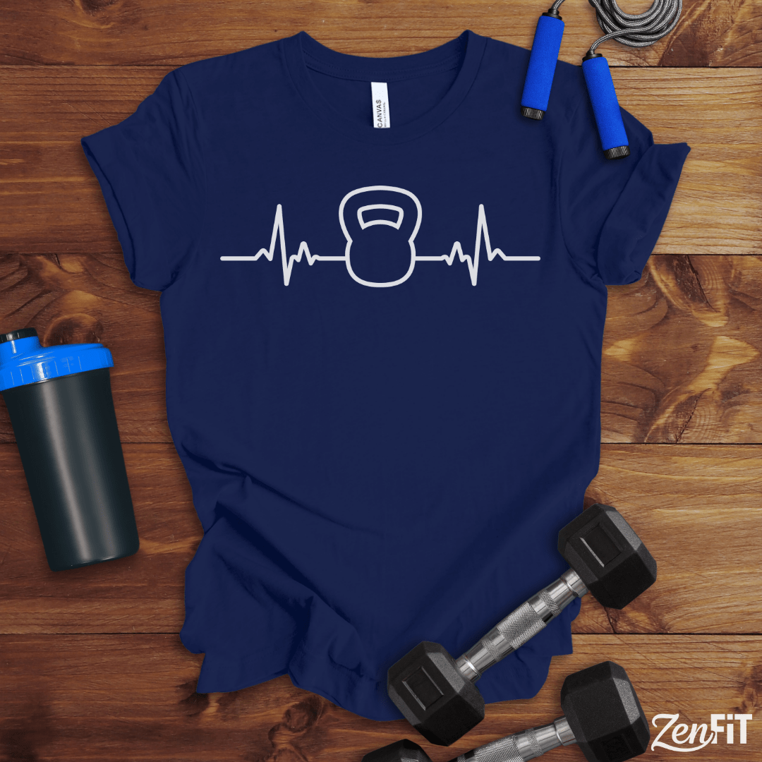Kettlebell Heartbeat T-Shirt
