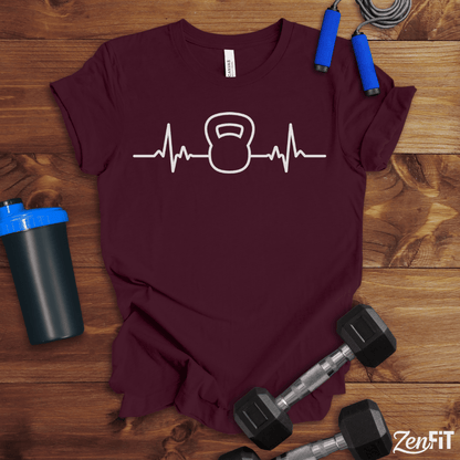 Kettlebell Heartbeat T-Shirt