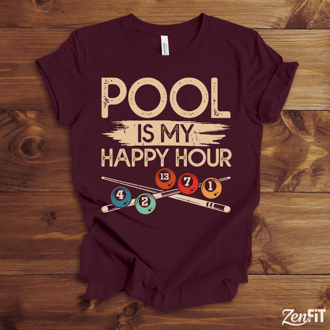 Pool Is My Happy Hour T-Shirt