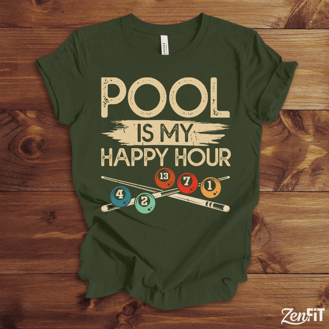 Pool Is My Happy Hour T-Shirt