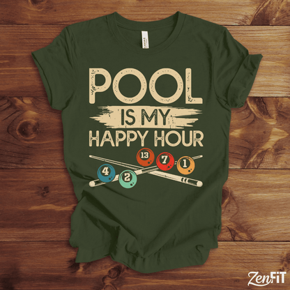 Pool Is My Happy Hour T-Shirt