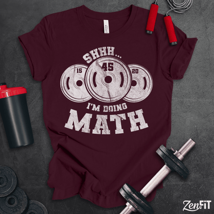 Shh Im Doing Math T-Shirt