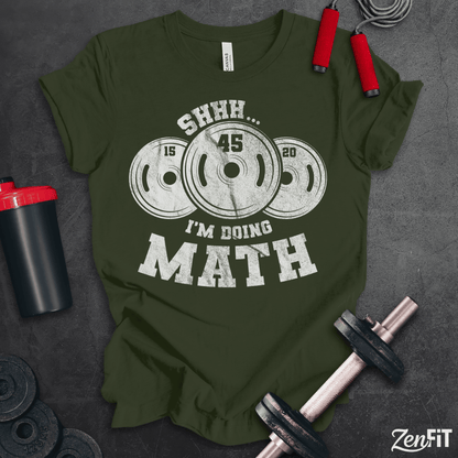 Shh Im Doing Math T-Shirt