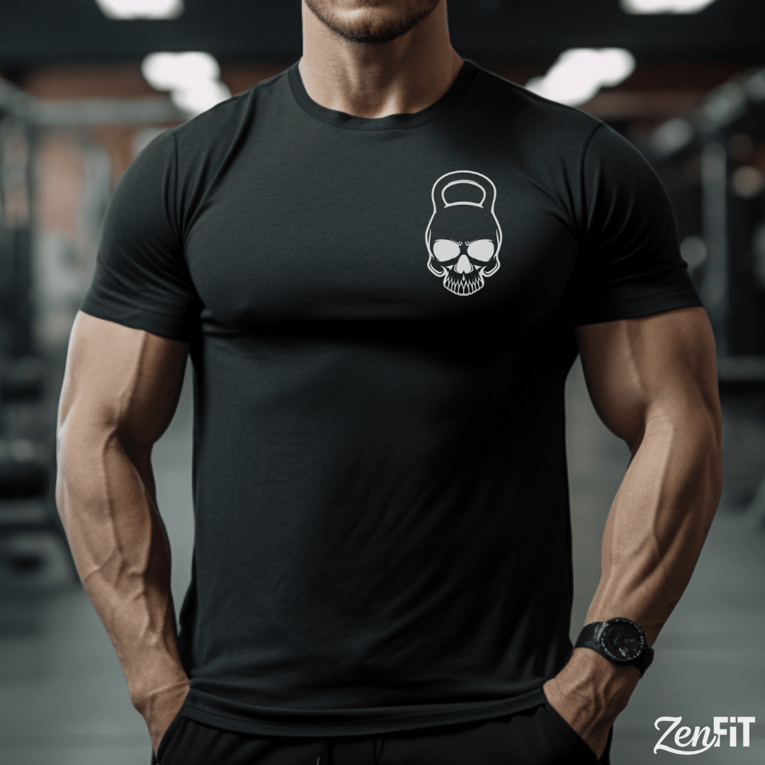 Kettlebell Skull T-Shirt