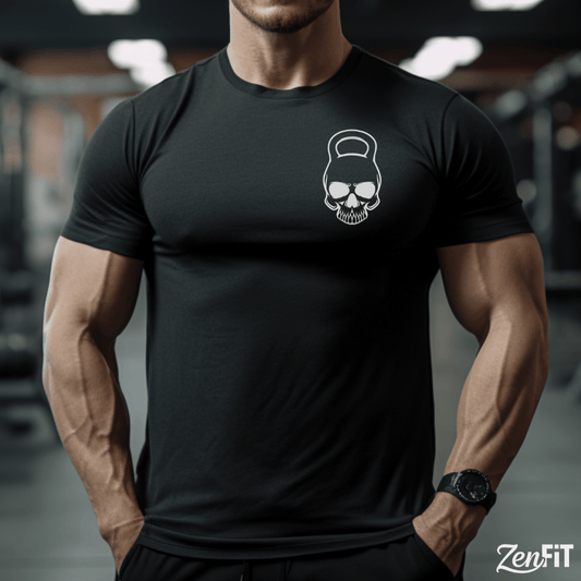 Kettlebell Skull T-Shirt