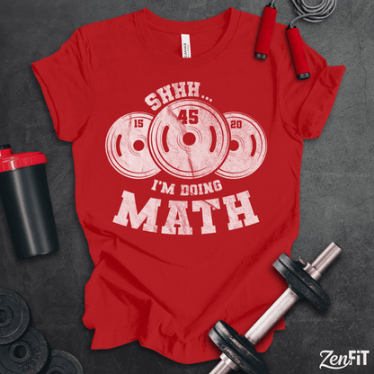 Shh Im Doing Math T-Shirt