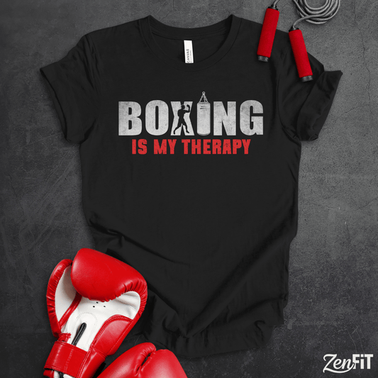 Boxing Is My Therapy T-Shirt