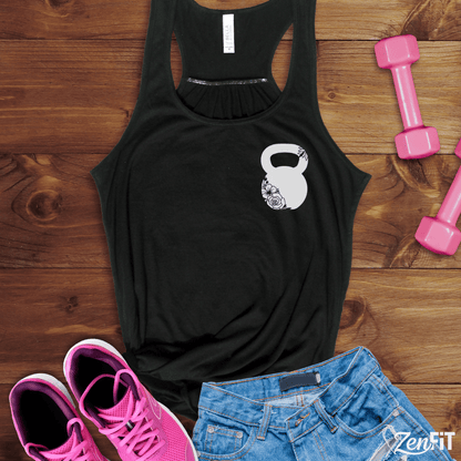 Floral Kettlebell Tank Top