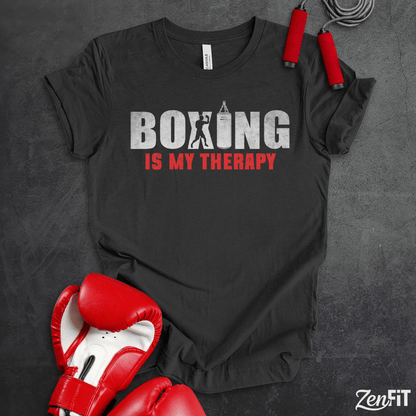 Boxing Is My Therapy T-Shirt