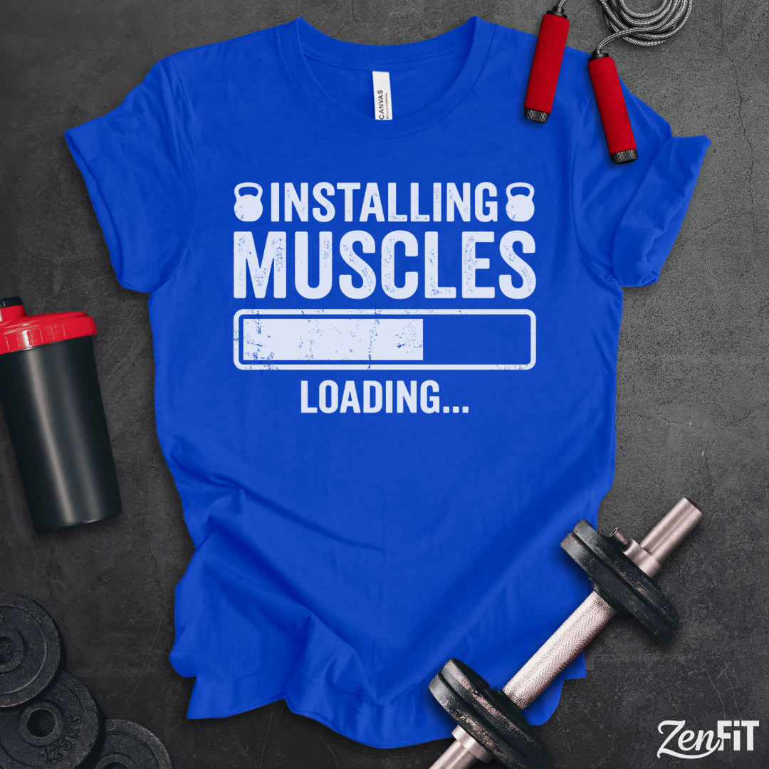 Installing Muscles T-Shirt