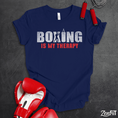 Boxing Is My Therapy T-Shirt