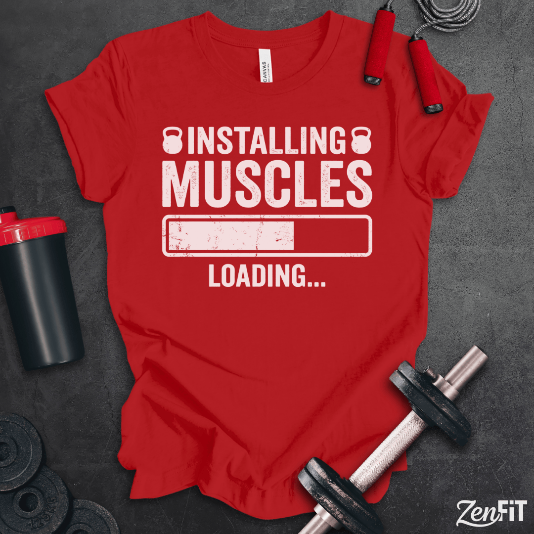 Installing Muscles T-Shirt