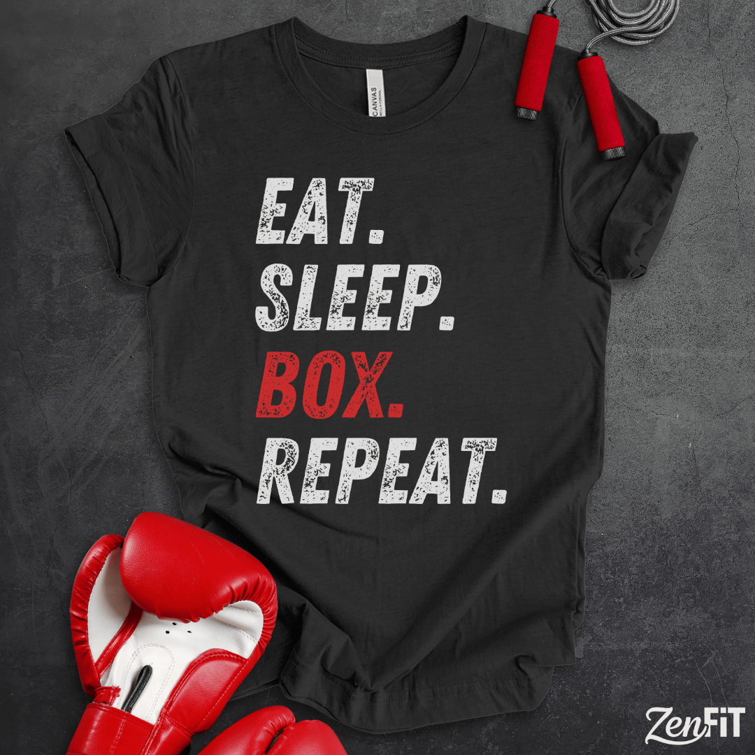 Eat Sleep Box Repeat T-Shirt
