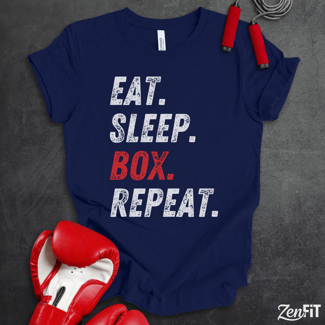 Eat Sleep Box Repeat T-Shirt
