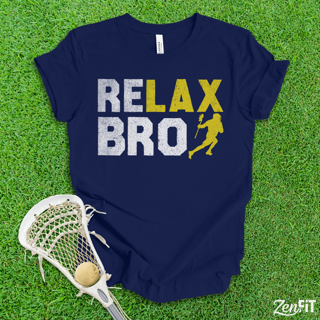 Relax Bro Lacrosse Shirt