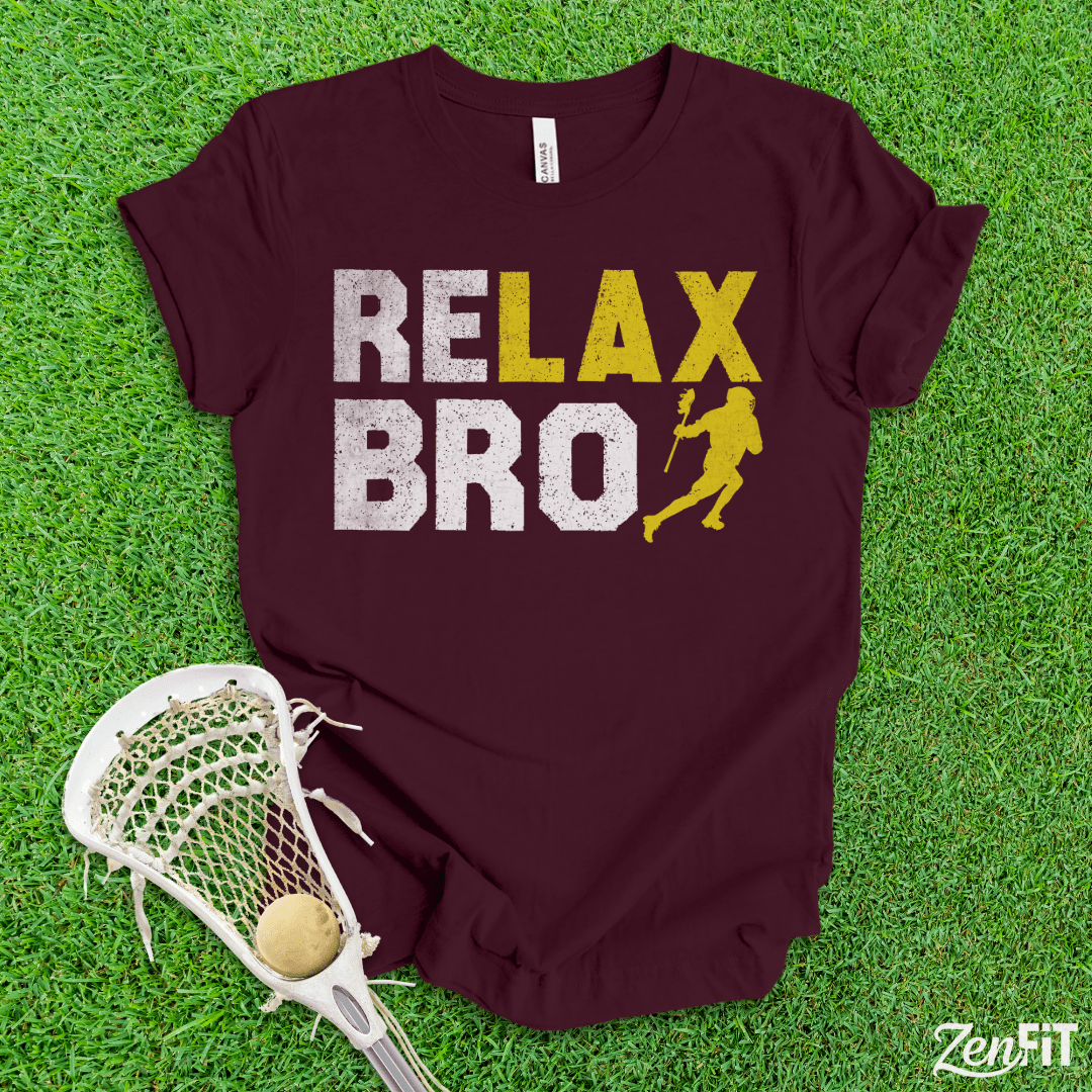 Relax Bro Lacrosse Shirt
