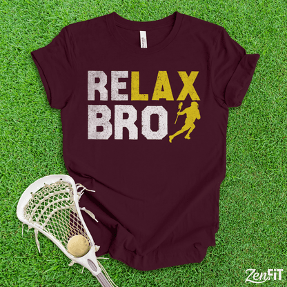 Relax Bro Lacrosse Shirt