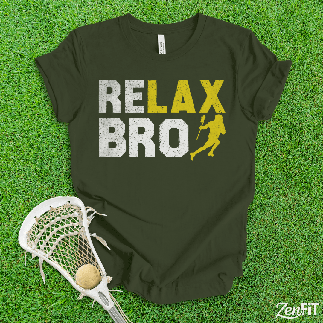 Relax Bro Lacrosse Shirt