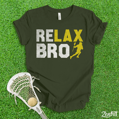Relax Bro Lacrosse Shirt