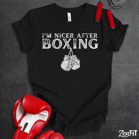 I'm Nicer After Boxing T-Shirt