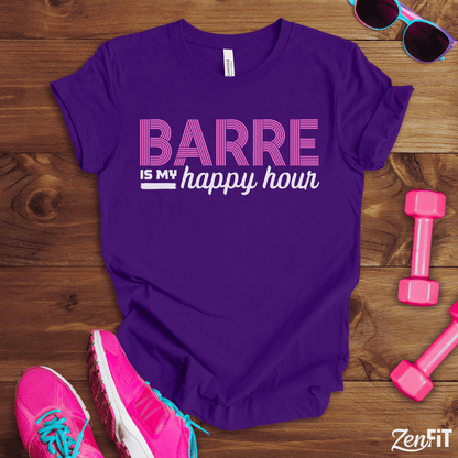 Barre Is My Happy Hour T-Shirt