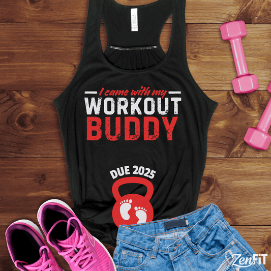 I Came With My Workout Buddy Tank Top