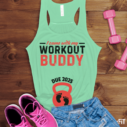 I Came With My Workout Buddy Tank Top