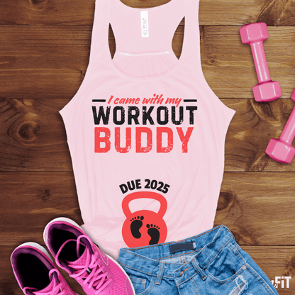 I Came With My Workout Buddy Tank Top