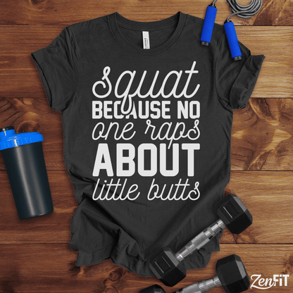 Squat Because No One Raps About Little Butts T-Shirt