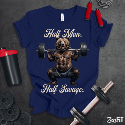 Half Man Half Savage T-Shirt