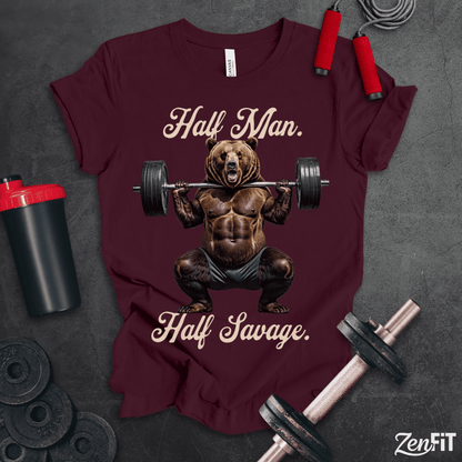 Half Man Half Savage T-Shirt
