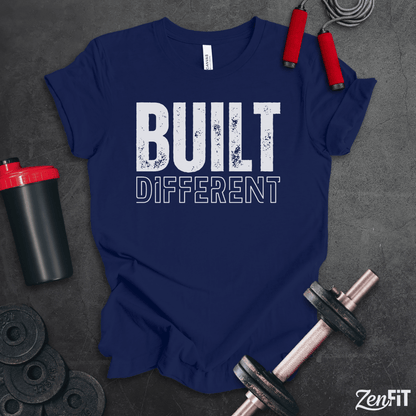 Built Different Gym T-Shirt