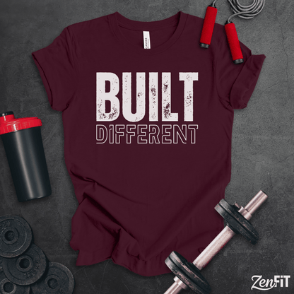 Built Different Gym T-Shirt