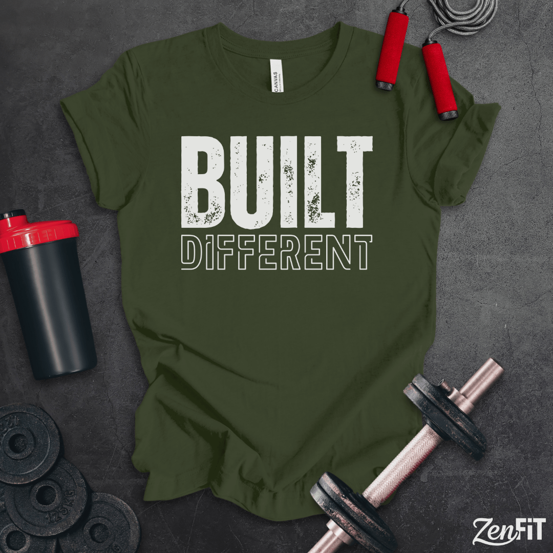 Built Different Gym T-Shirt