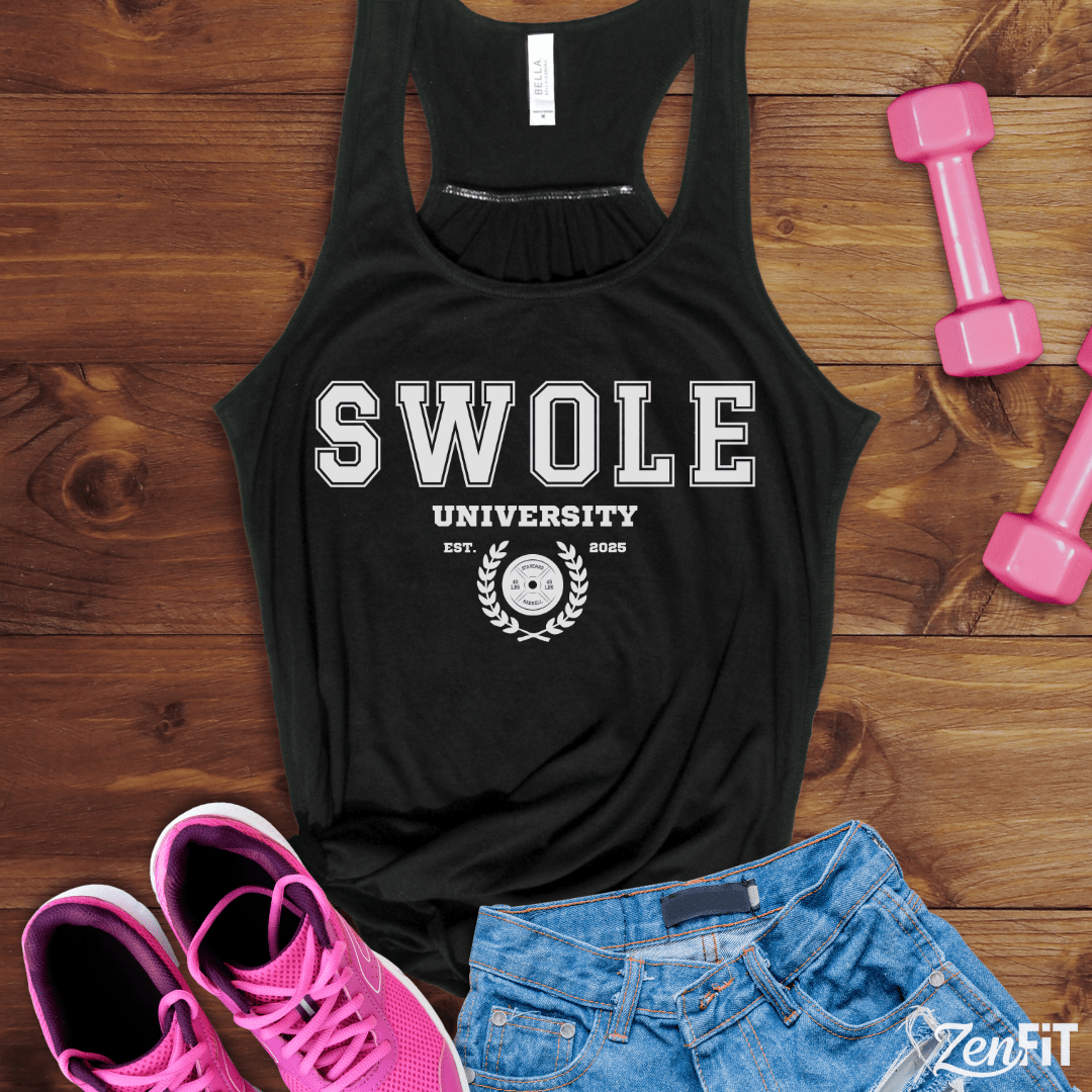 Swole University Tank Top