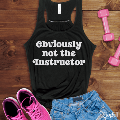 Obviously Not The Instructor Tank Top