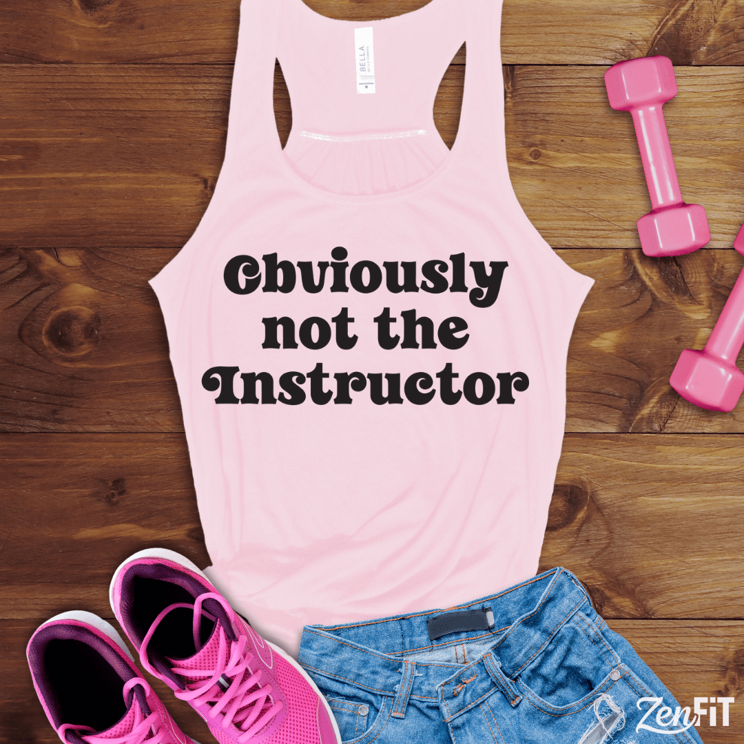 Obviously Not The Instructor Tank Top
